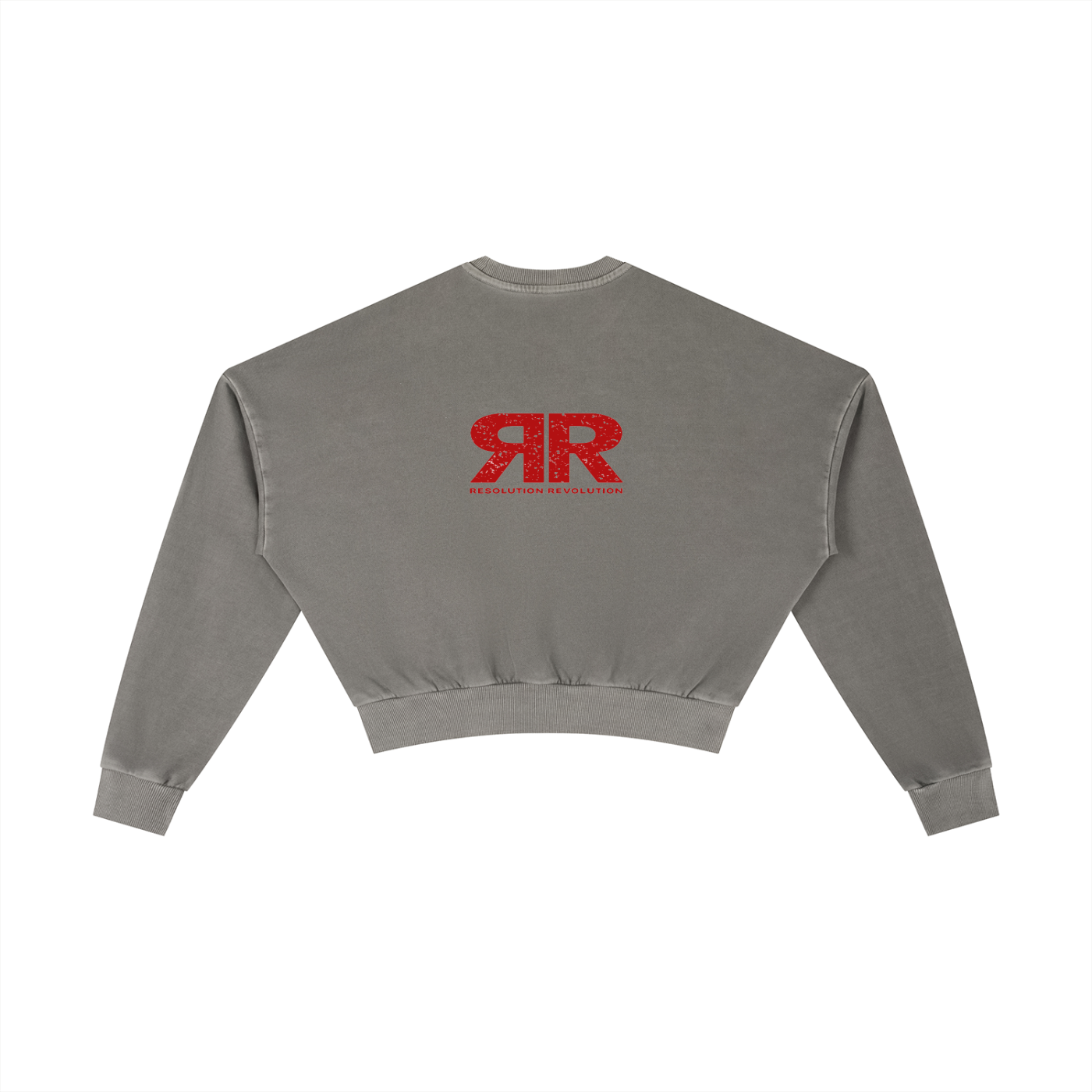 Resolution Revolution "Women, Power, Voices" Vintage Washed Cropped Sweatshirt