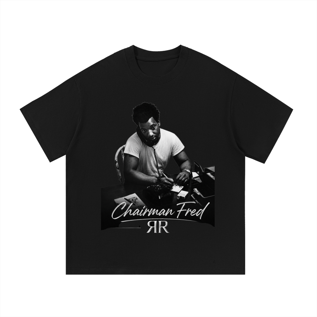 Resolution Revolution "Chairman Fred" Essential Cotton T-Shirt