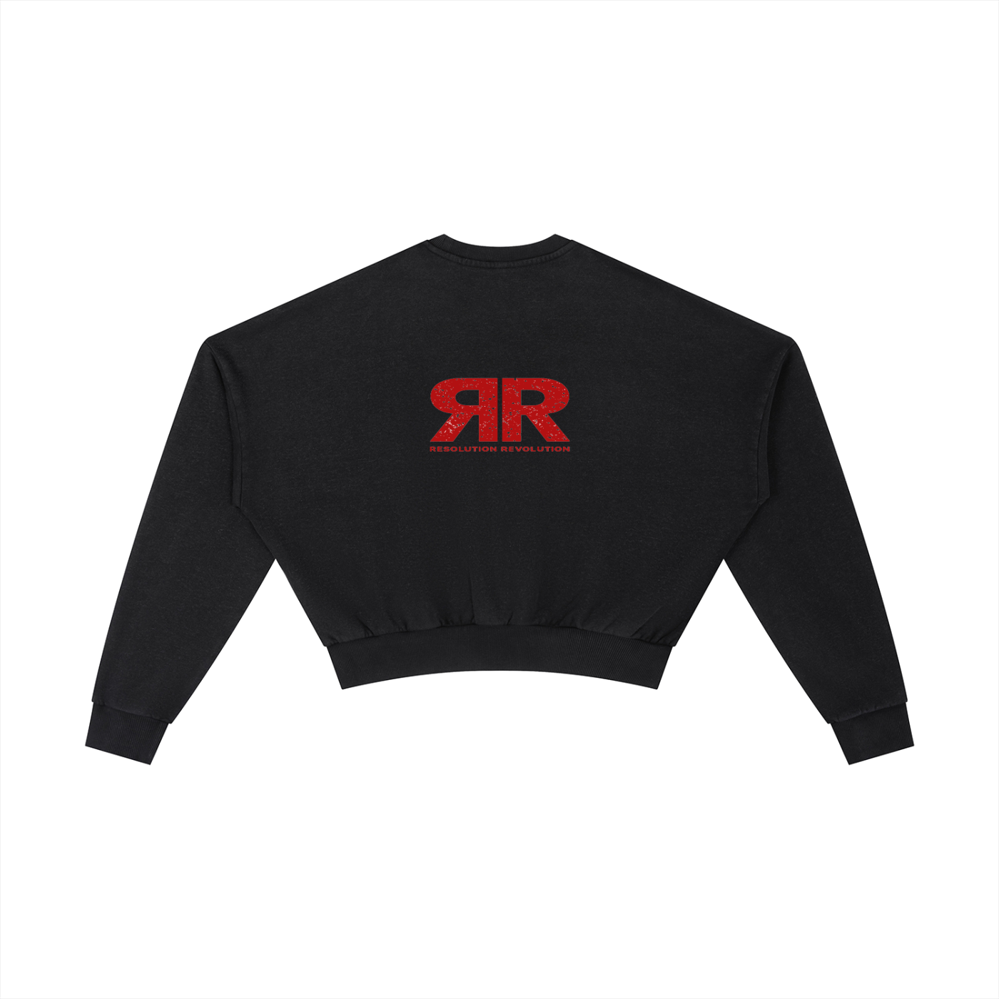Resolution Revolution "Women, Power, Voices" Vintage Washed Cropped Sweatshirt