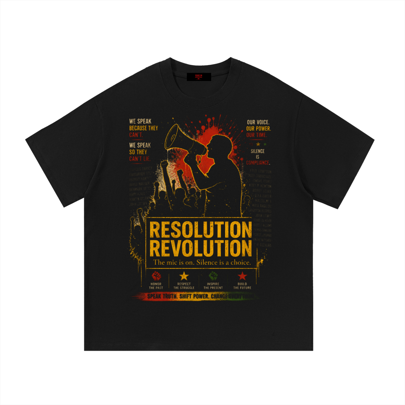 Resolution Revolution "Unity Is Power" Essential Cotton T-Shirt