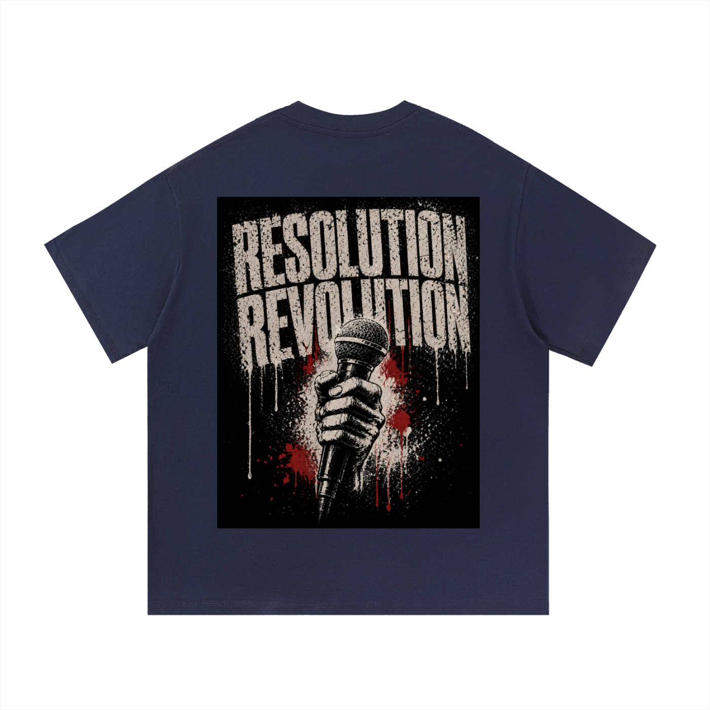 Resolution Revolution "Speak Up/Mic" Essential Cotton T-Shirt