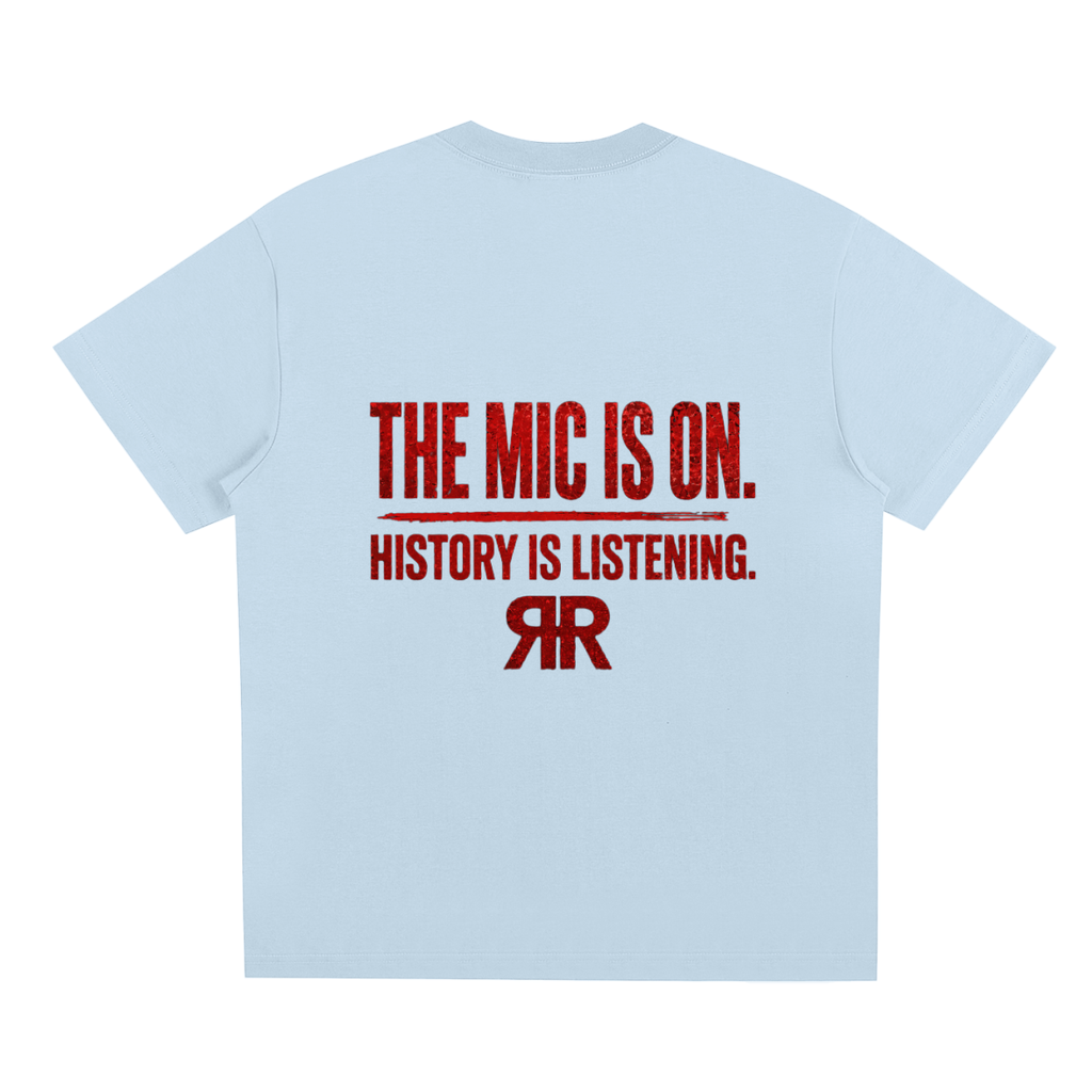 Resolution Revolution "The Mic Is On" Sorona Quick-Dry Cooling T-Shirt