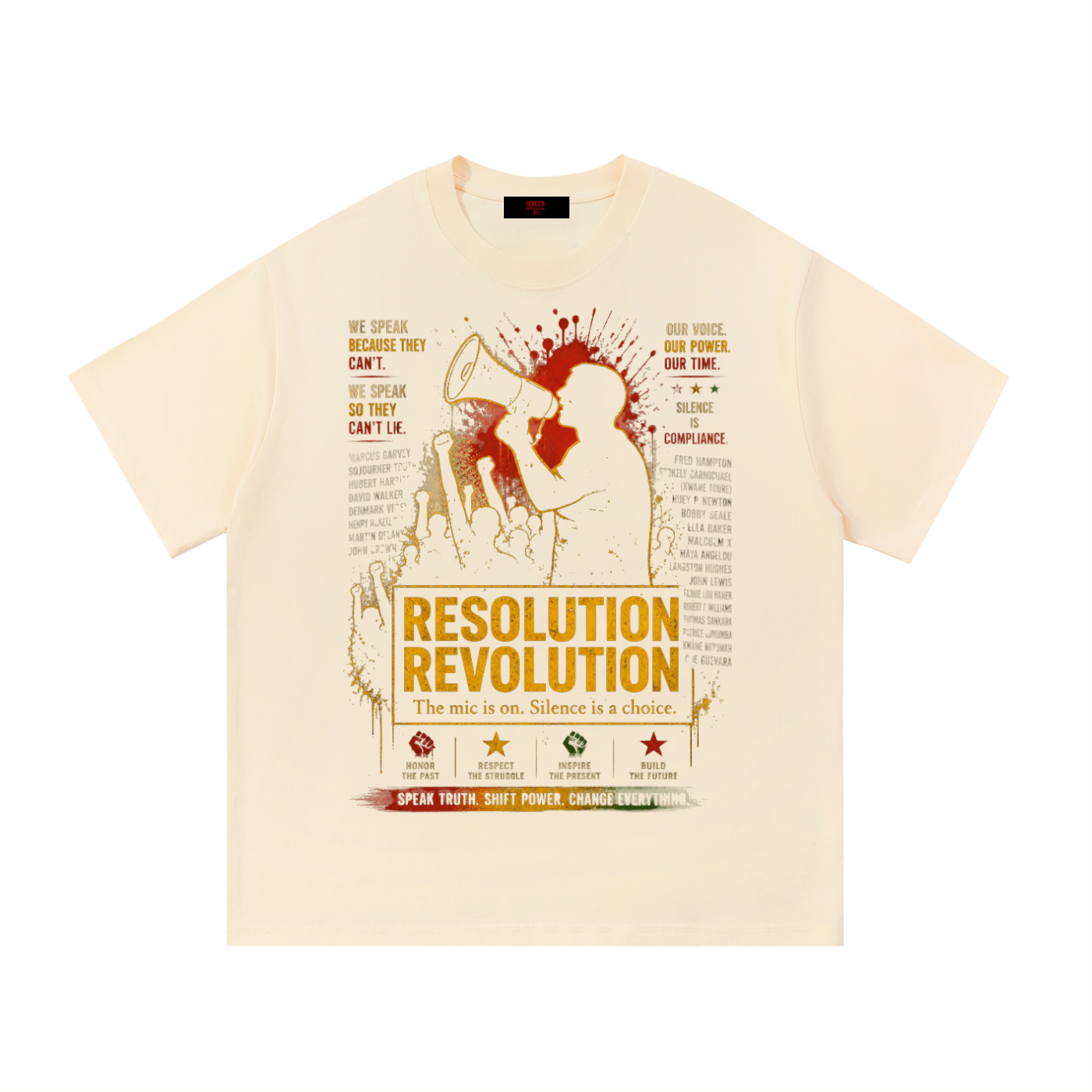 Resolution Revolution "Unity Is Power" Essential Cotton T-Shirt