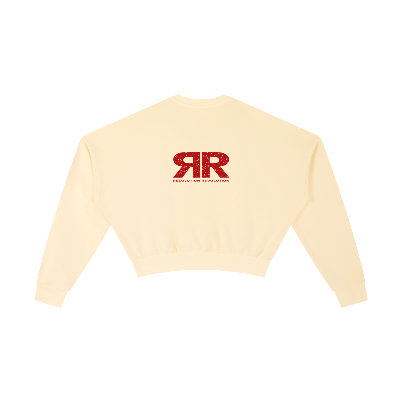 Resolution Revolution "Women, Power, Voices" Vintage Washed Cropped Sweatshirt
