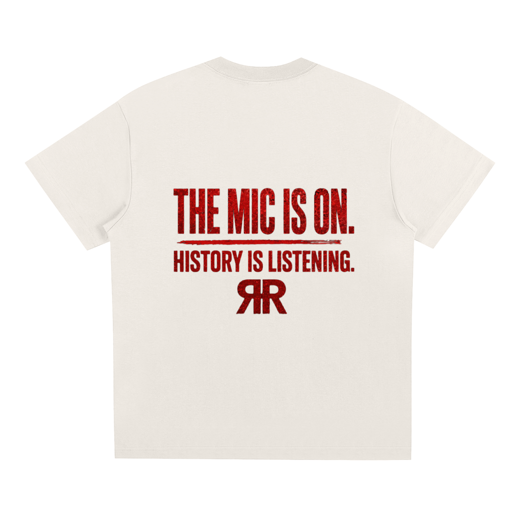 Resolution Revolution "The Mic Is On" Sorona Quick-Dry Cooling T-Shirt