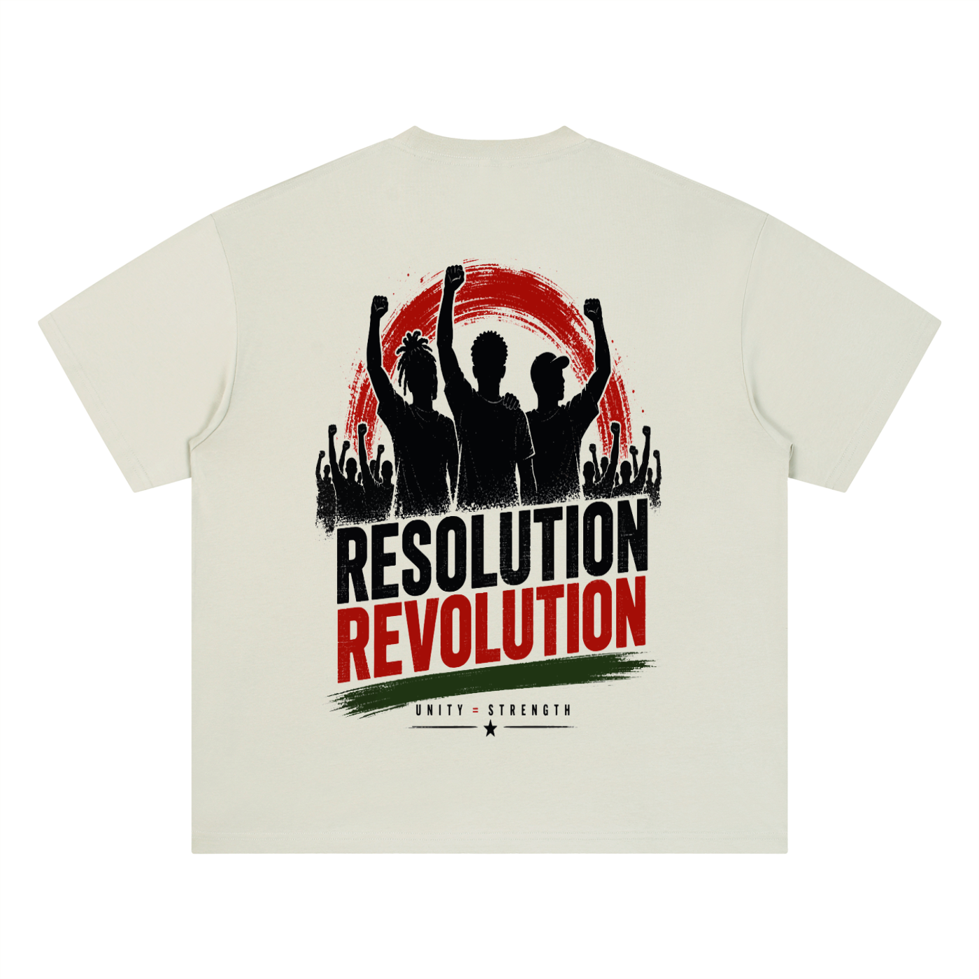 Resolution Revolution "Ase" Men's Quick Dry Drop Shoulder T-Shirt