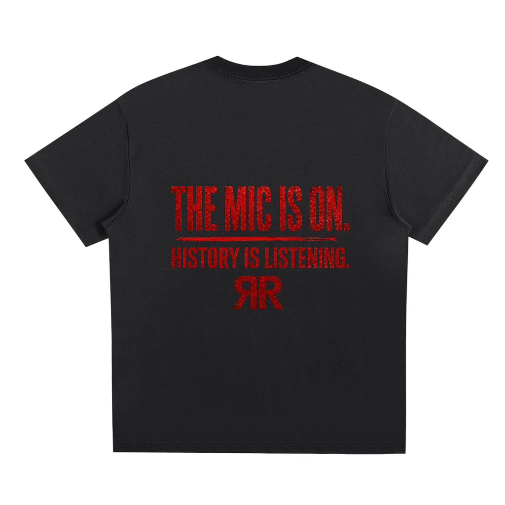 Resolution Revolution "The Mic Is On" Sorona Quick-Dry Cooling T-Shirt