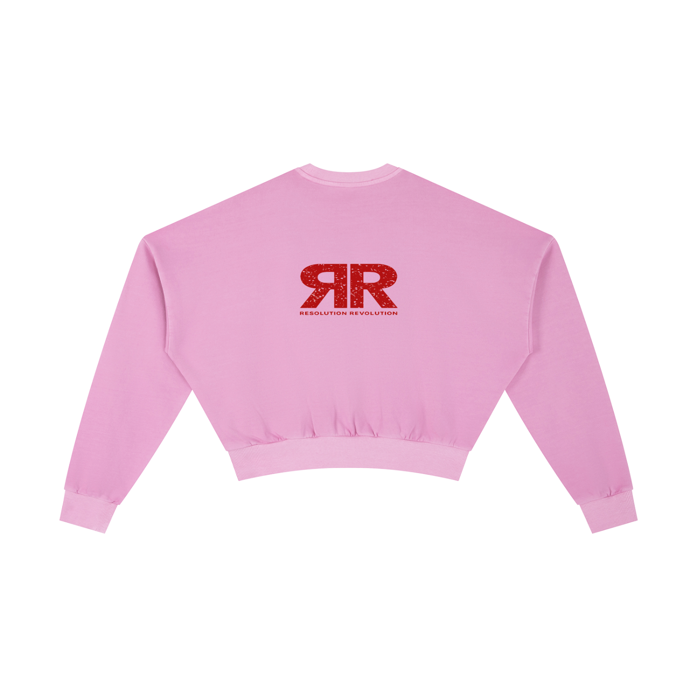 Resolution Revolution "Women, Power, Voices" Vintage Washed Cropped Sweatshirt