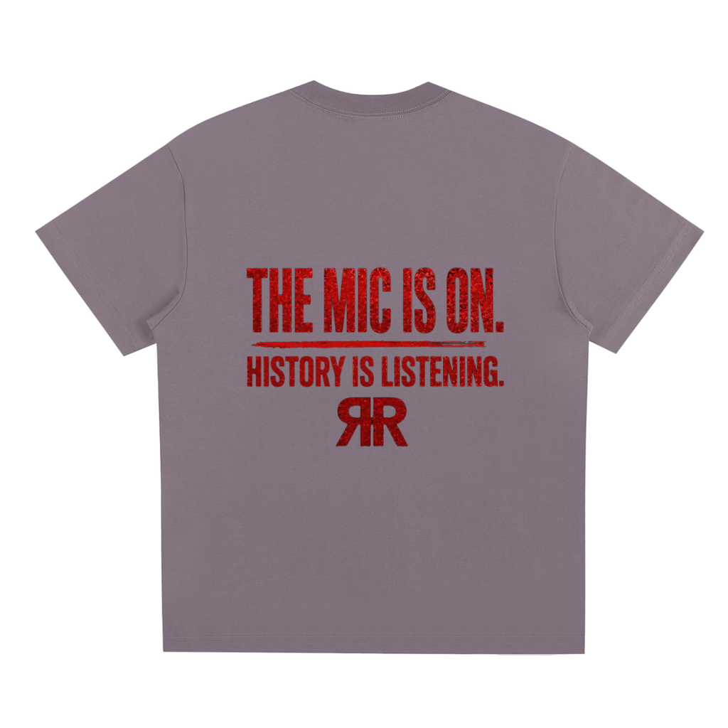 Resolution Revolution "The Mic Is On" Sorona Quick-Dry Cooling T-Shirt