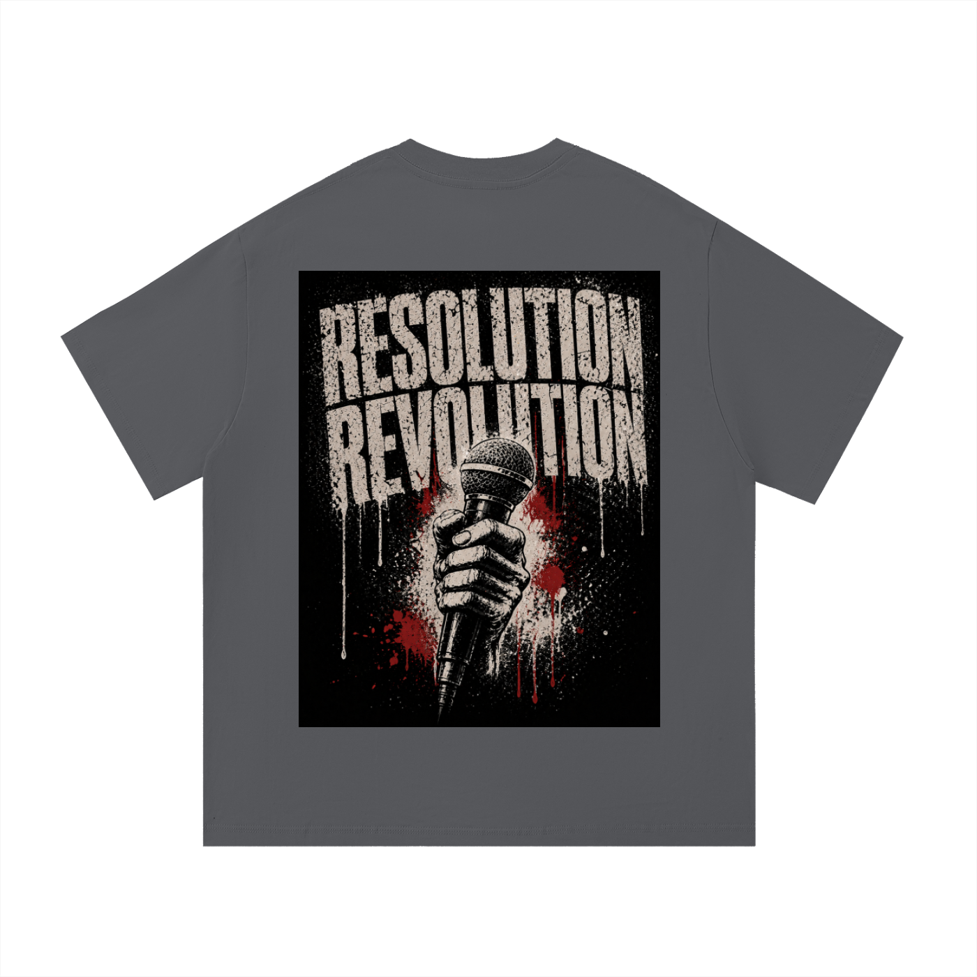Resolution Revolution "Speak Up/Mic" Essential Cotton T-Shirt