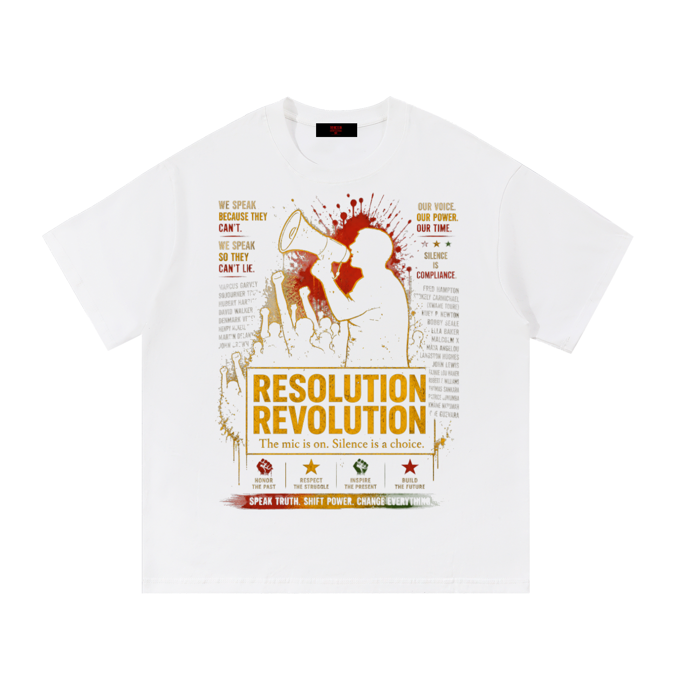 Resolution Revolution "Unity Is Power" Essential Cotton T-Shirt