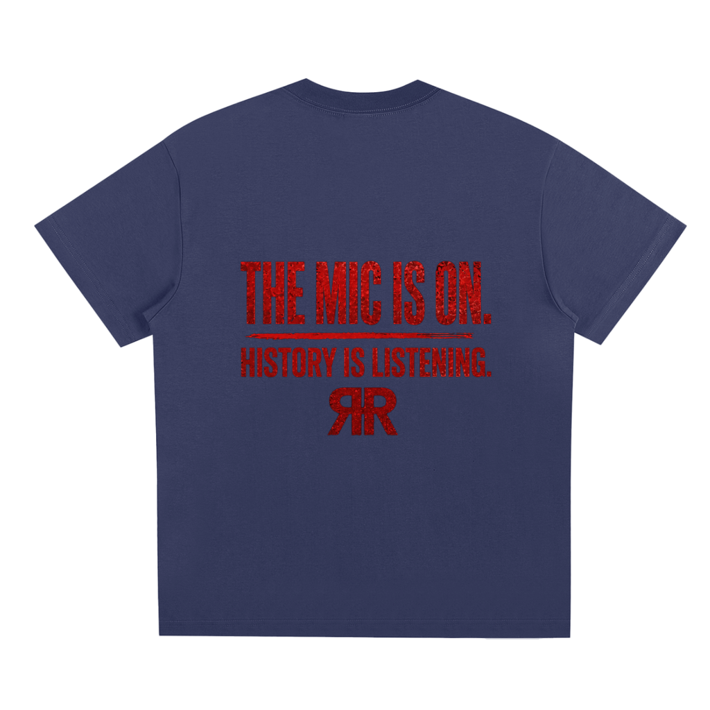 Resolution Revolution "The Mic Is On" Sorona Quick-Dry Cooling T-Shirt