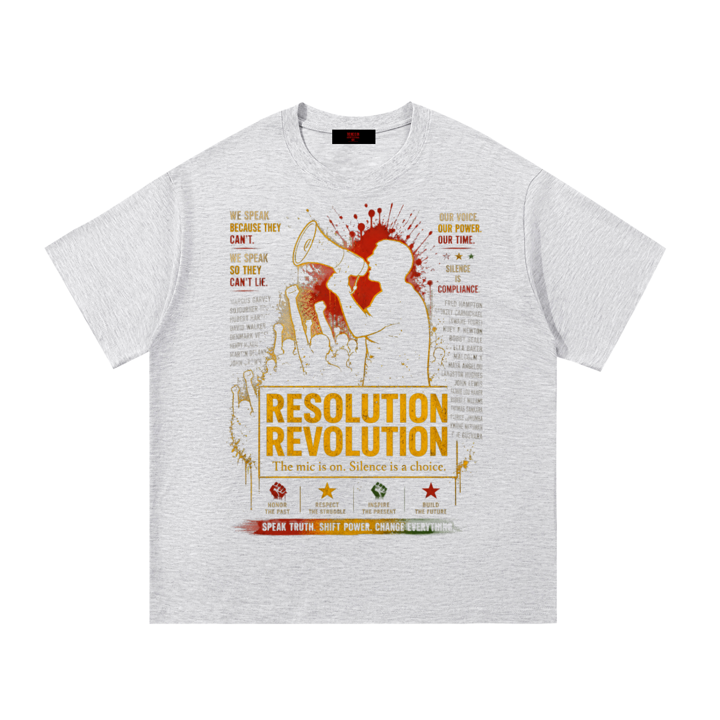 Resolution Revolution "Unity Is Power" Essential Cotton T-Shirt