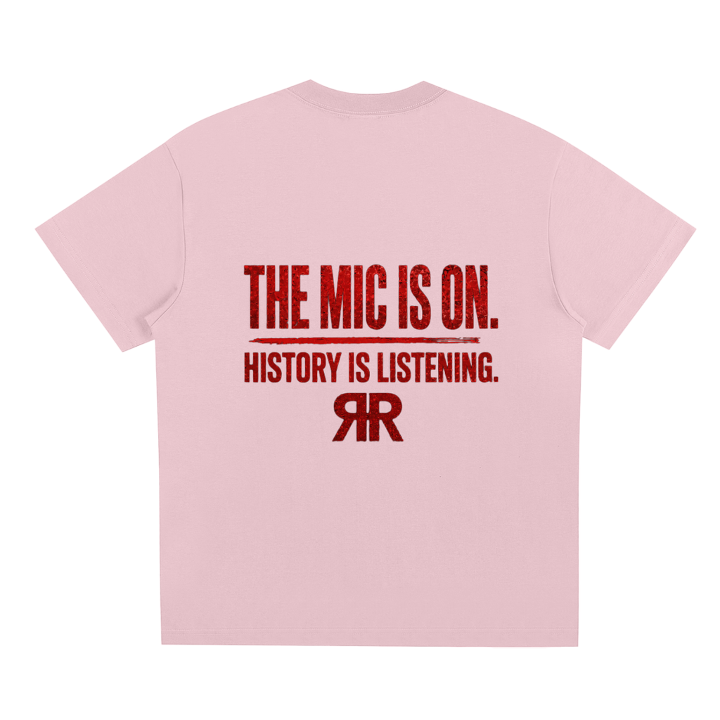 Resolution Revolution "The Mic Is On" Sorona Quick-Dry Cooling T-Shirt